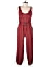 Luna Chix Solid Red Jumpsuit Size XL - photo 1