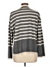 Olivaceous Stripes Gray Turtleneck Sweater Size L - photo 2