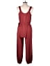 Luna Chix Solid Red Jumpsuit Size XL - photo 2