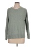 Ella Moss Solid Green Pullover Sweater Size L - photo 1