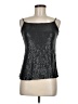 Ann Taylor LOFT Silver Sleeveless Top Size M - photo 1