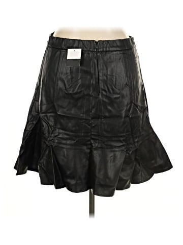 ELOQUII Elements Faux Leather Skirt (view 2)