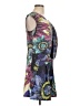 Ali Ro Print Blue Cocktail Dress Size 10 - photo 4