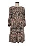 Tommy Hilfiger Paisley Brown Casual Dress Size 8 - photo 1