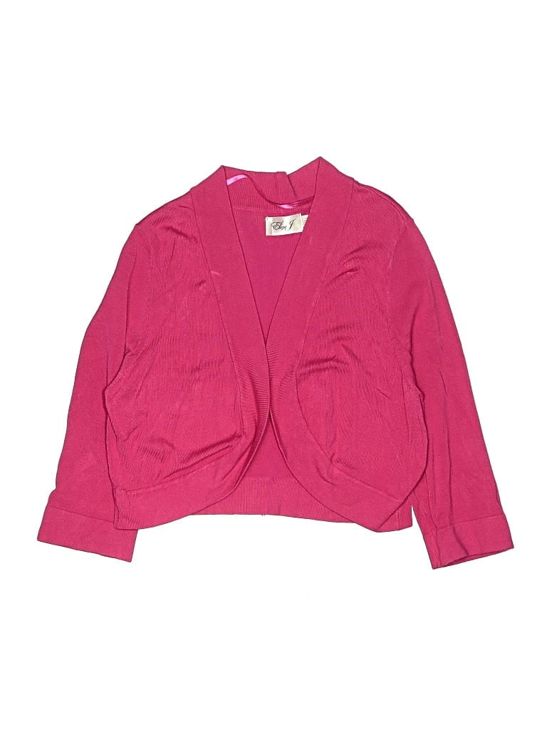 Pre-owned Assorted Brands Kids' Cardigan Sweater In Pink