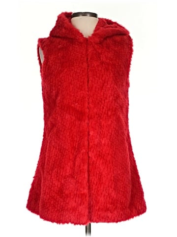 Adrienne Landau Faux Fur Vest (view 1)