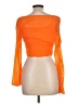 Shein Orange Long Sleeve Top Size L - photo 2