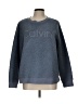 Calvin Klein 100% Polyester Blue Sweatshirt Size L - photo 1