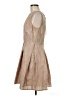 Max Studio 100% Polyester Tan Cocktail Dress Size 8 - photo 5