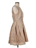 Max Studio 100% Polyester Tan Cocktail Dress Size 8 - photo 4