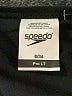 Speedo Solid Black One Piece Swimsuit Size 8 - photo 3