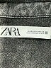 Zara Gray Denim Jacket Size S - photo 6