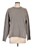 Zara 100% Polyester Solid Gray Pullover Sweater Size L - photo 1