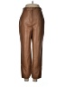 Babaton 100% Polyurethane Brown Tan Casual Pants Size 6 - photo 1