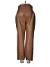 Babaton 100% Polyurethane Brown Tan Casual Pants Size 6 - photo 2