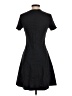 Theory Solid Black Casual Dress Size 2 - photo 2