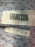 Grayson 100% Cotton Print Blue Long Sleeve Button-Down Shirt Size XS (1) - photo 7