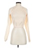 Jonathan Simkhai 100% Polyester Ivory Long Sleeve Blouse Size S - photo 1