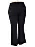 Rafaella Solid Black Active Pants Size 16W - photo 2