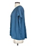 Pleione 100% Polyester Blue Short Sleeve Blouse Size XS - photo 5