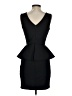 Forever 21 Solid Black Cocktail Dress Size S - photo 2