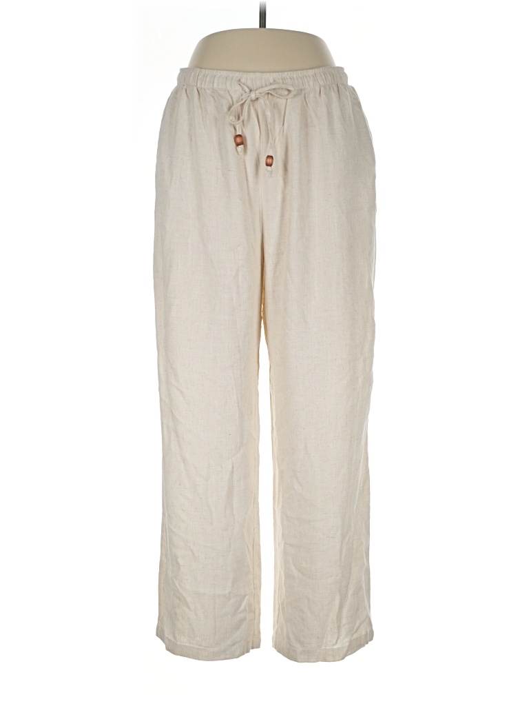 Pre-owned Assorted Brands Casual Pants In Ivory