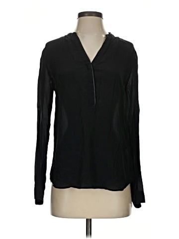 Banana Republic Long Sleeve Silk Top (view 1)