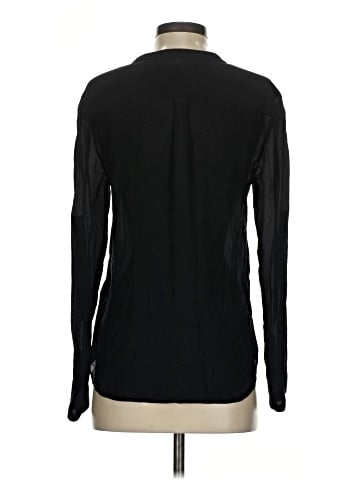 Banana Republic Long Sleeve Silk Top (view 2)