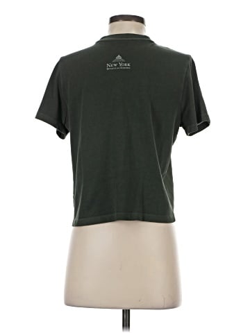 Madewell Madewell x NYBG Graphic Softfade Cotton Boxy-Crop Tee (view 2)