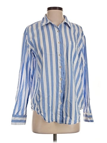 Maurices Long Sleeve Button-Down Shirt (view 1)