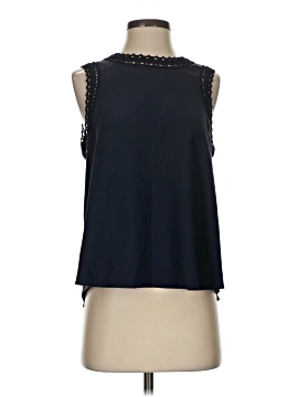 Cinq à Sept Sleeveless Silk Top