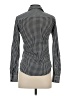 C. Wonder 100% Cotton Houndstooth Black Long Sleeve Button-Down Shirt Size XXS - photo 2