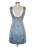 J.Crew Collection 100% Polyester Solid Blue Cocktail Dress Size 6 - photo 2