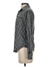 C. Wonder 100% Cotton Houndstooth Black Long Sleeve Button-Down Shirt Size XXS - photo 5