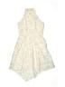 Keepsake 100% Polyester Ivory White Cocktail Dress Size XS - photo 1