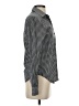 C. Wonder 100% Cotton Houndstooth Black Long Sleeve Button-Down Shirt Size XXS - photo 4