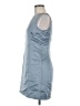 J.Crew Collection 100% Polyester Solid Blue Cocktail Dress Size 6 - photo 5