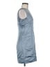 J.Crew Collection 100% Polyester Solid Blue Cocktail Dress Size 6 - photo 4