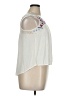 Xhilaration 100% Rayon Ivory Sleeveless Blouse Size XL - photo 4