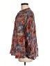 AP.NY Animal Print Brown Long Sleeve Blouse Size M - photo 5