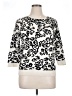 Ann Taylor Animal Print Ivory Pullover Sweater Size XL - photo 1