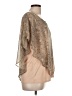 NY Collection 100% Polyester Tan 3/4 Sleeve Blouse Size L - photo 4