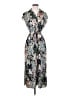 Zara Basic Floral Gray Black Casual Dress Size S - photo 1