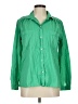 J.Crew 100% Cotton Green Long Sleeve Button-Down Shirt Size 8 - photo 1