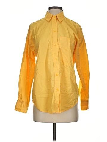 Abercrombie & Fitch Long Sleeve Button-Down Shirt (view 1)