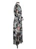 Zara Basic Floral Gray Black Casual Dress Size S - photo 4