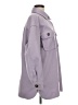 Forever 21 100% Polyester Purple Trenchcoat Size M - photo 4