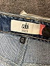 CAbi 100% Cotton Stars Blue Jeans Size 14 - photo 4