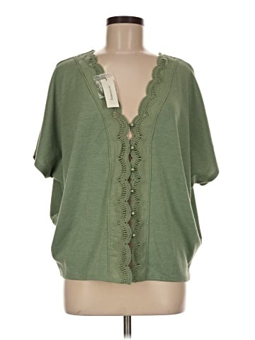Francesca's Short Sleeve Blouse (view 1)