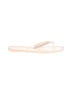 Assorted Brands Ivory White Flip Flops Size 7 - photo 1